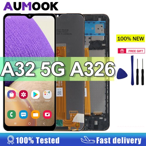 Image of 6.5-inch LCD Display with Touch Screen Assembly Replacement for Samsung Galaxy A32 5G (SM-A326B) - High-Quality Full Repair Kit