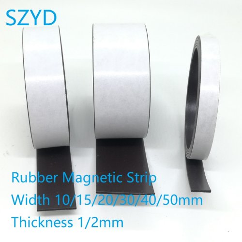 Immagine di Nastro Magnetico Flessibile Autoadesivo - 1 Metro