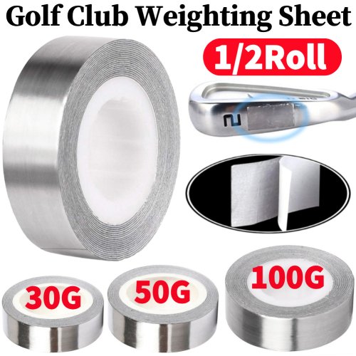 Image of Professional Self-Adhesive Lead Tape Weights for Golf Clubs, Putter, Wedge, and Tennis Racket – Precision Weighting for Enhanced Performance