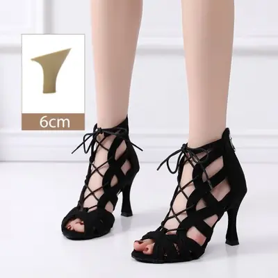 Image de Chaussures de Danse Latine Femme - Talons Hauts & Fermeture Éclair