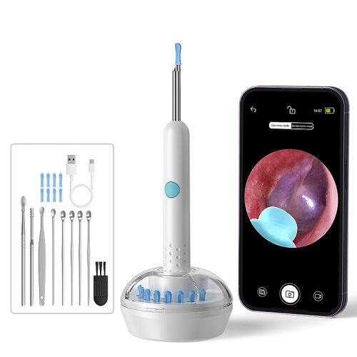 Afbeelding van Smart Visuele Oor Camera HD1080P 4.2MM WIFI Oor Pick Waterdichte Oorreiniger Endoscoop Digitale Oorsmeer Removal Tool Oor Lepel case
