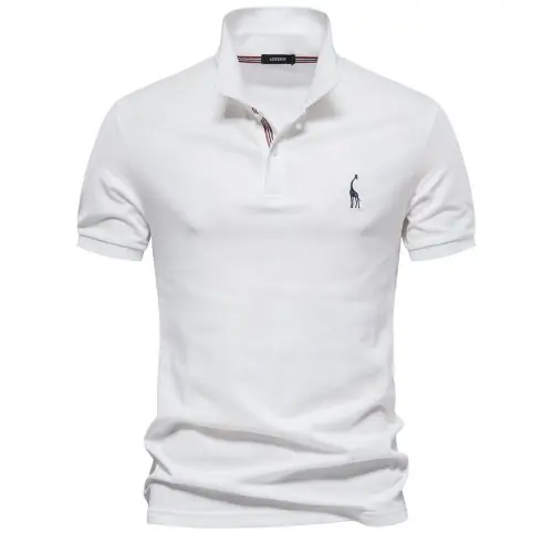Image de Polo Homme Coton - Style Élégant & Confortable