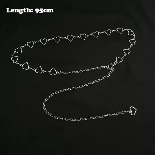 Imagen de Cinturón de Moda con Cadena y Diamantes de Cristal