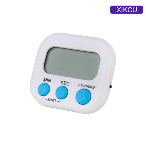 Immagine di Display da banco a LED Sveglia Conto alla rovescia elettronico manuale Sport Timer digitale magnetico Cucina Cucina Doccia Studio Cronometro