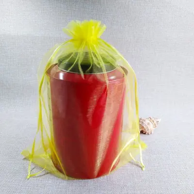 Image de Sacs en Organza pour Bijoux et Cadeaux - 100 pcs