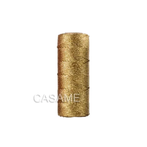 Afbeelding van 1.5Mm 100M Goud Zilver Macrame Koord Touw String Voor Naaien Diy Touw 100M Macrame Touw Voor Naaien En Draad Touw