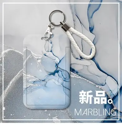 Image de Étui Carte Marbre Créatif - Pratique & Stylish