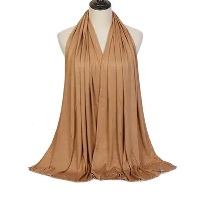 Image de Hijab en Jersey Coton Modal - Châle Long & Doux