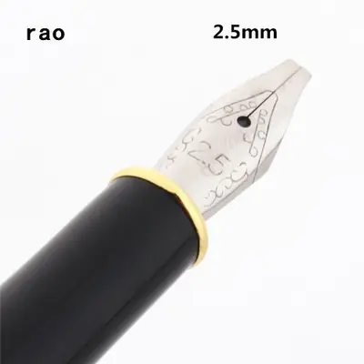 Image de Stylo Plume Calligraphie Anglaise 0.5 à 2.9mm - Noir