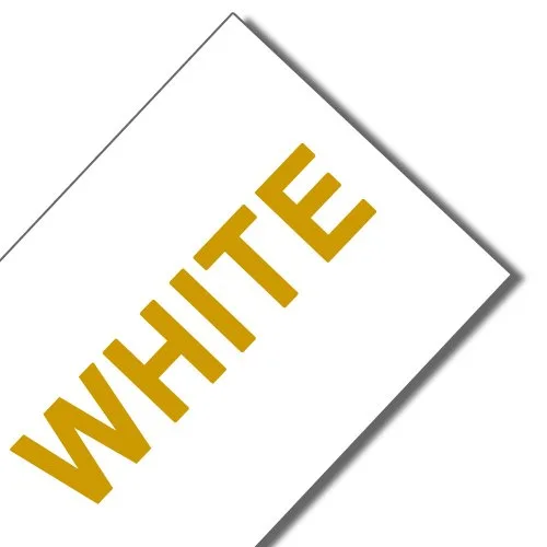 Oro sobre blanco