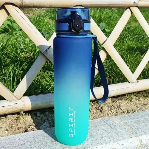 Bild von Tragbare 1-Liter-Sportflasche – Ideal für Outdoor & Fitness