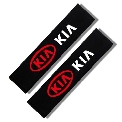 Image de Housse de Ceinture de Sécurité en Coton - 2 Pièces pour Kia
