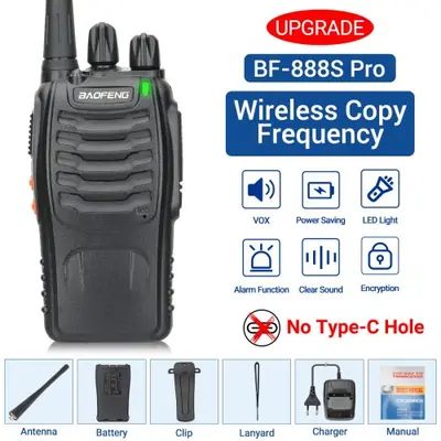Image de Talkie-Walkie Baofeng BF-88E UHF Longue Portée
