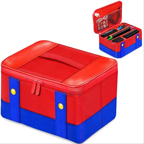 Afbeelding van Grote draagtas voor Switch 2 OLED Console Pro Controller Reisopbergtas Compatibel Nintendo Switch Joycon