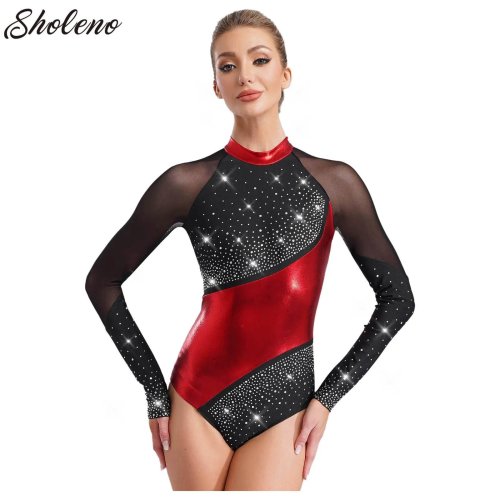 Bild von Elegantes Langarm-Trikot für Tanz & Akrobatik