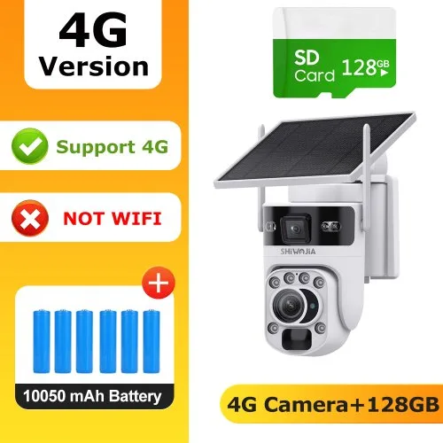 4G kamera 128GB