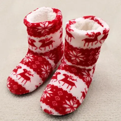 Image de Pantoufles Hiver Femme - Chaudes & Antidérapantes