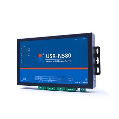 Image de Convertisseur Ethernet RS485 8 Ports - Passerelle Modbus RTU/TCP
