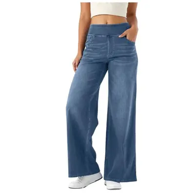 Image de Jean Baggy Femme - Coupe Cintrée & Jambes Larges