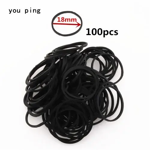 Schwarz-18mm100pcs