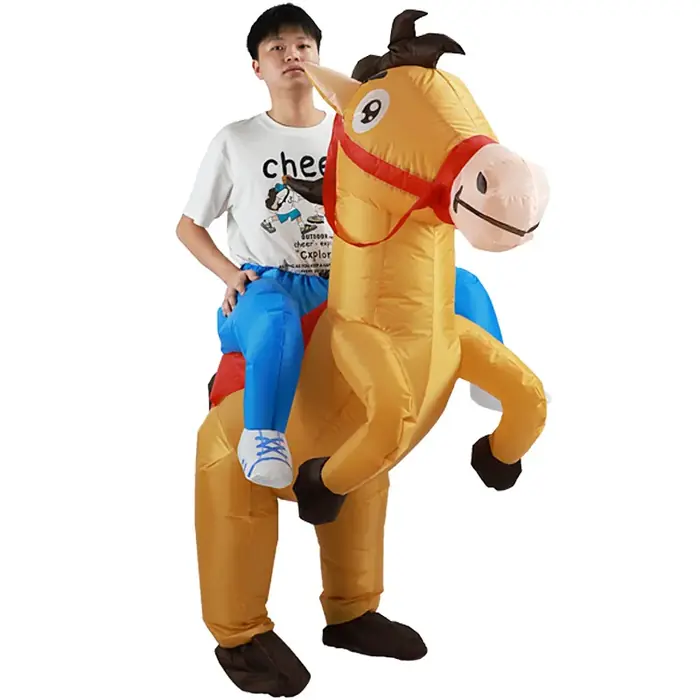 Image de Costume Gonflable Cheval - Divertissement & Déguisement