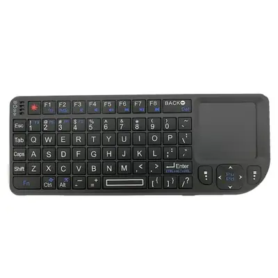 Image de Clavier Sans Fil 2.4G avec Rétroéclairage 7 Couleurs + Souris & Lampe