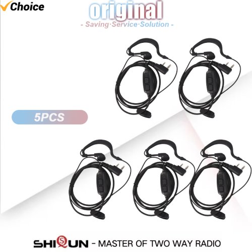 Image de Casque Baofeng UV-82 avec Micro et Double PTT