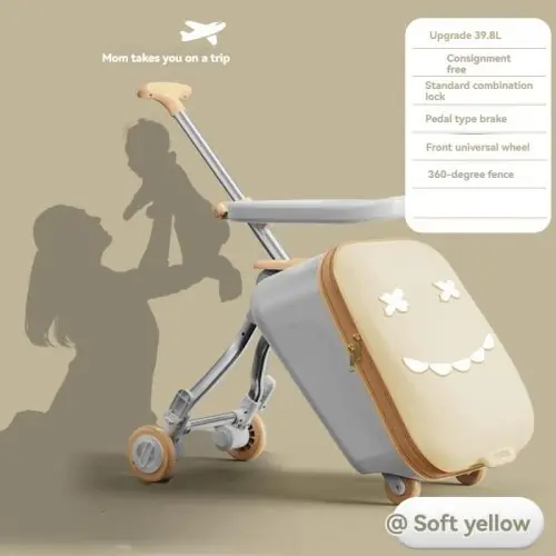 Image de Coffre de Voyage Enfant - Voiture Pliable 20 Pouces