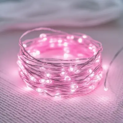 Image de Guirlande Lumineuse LED Cuivre - Déco Noël & Mariage