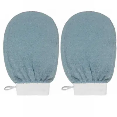 Image de Gants Exfoliants Corps & Visage - Gommage Doux et Efficace