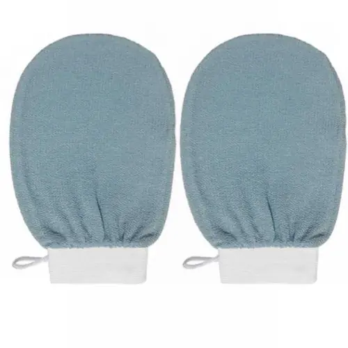 Image de Gants Exfoliants Corps & Visage - Gommage Doux et Efficace