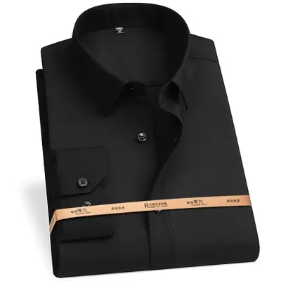 Image de Chemise Homme Bambou - Élégante & Sans Fer