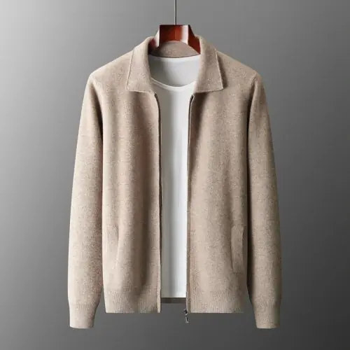Image de Cardigan Homme en Laine 100% - Automne/Hiver 2025
