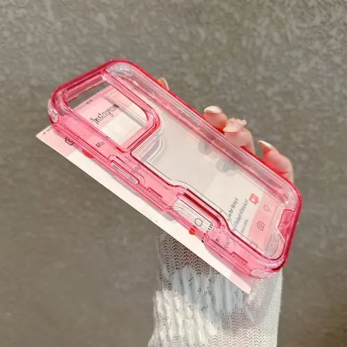 Image de Coque pour iPhone Transparente 3 en 1 Ultra Résistante