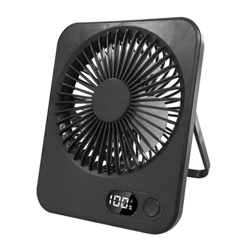Image of Desk Fan Portable Mini Fan Foldable Table Fan With 5 Gear USB Rechargerable Wall Fan Student Desktop Hang Fan For Office Home