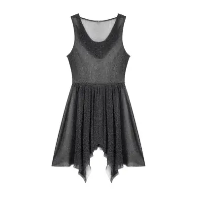 Image de Robe de Danse Élégante Scintillante Sans Manches