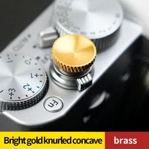 Image de Micro Caméra Métal pour Fujifilm & Sony - Bouton Souple