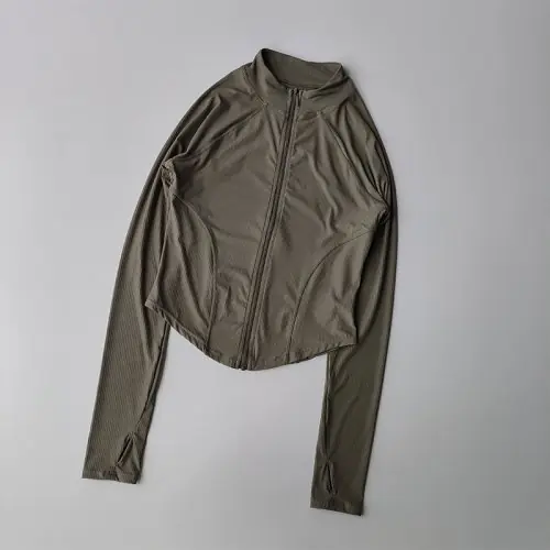 Image de Veste de Sport Femme Ajustée à Séchage Rapide