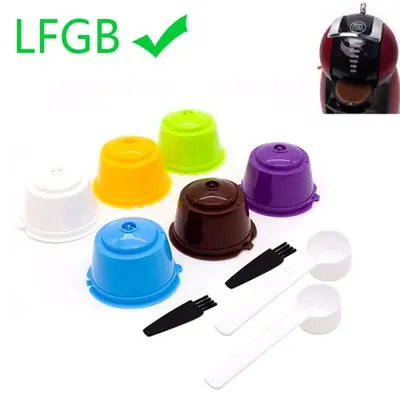 Image de Capsules Café Réutilisables Dolce Gusto - 6 Pièces