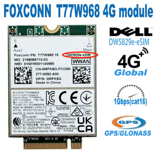 DW5829e E-SIM