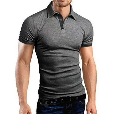 Image de Polo Homme Streetwear Style Anglais - Coupe Décontractée