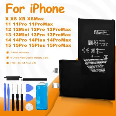 Image de Batterie iPhone Haute Qualité 2025 - Remplacement Rapide & Gratuit