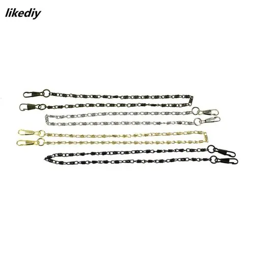 Image de Chaîne Métallique Torsadée 40 cm - Accessoire DIY pour Portefeuille