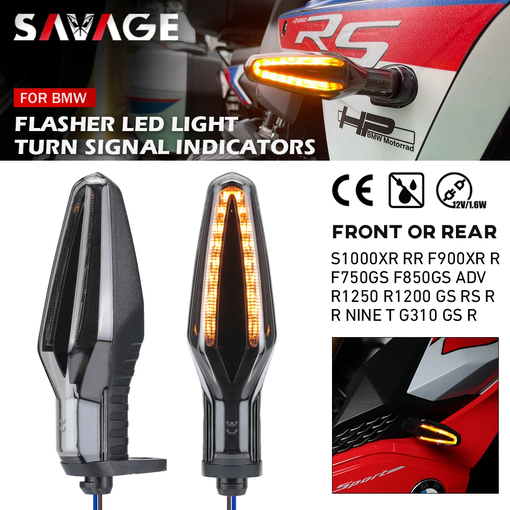 Imagen de Luces LED Intermitentes para Motocicletas BMW - 2024