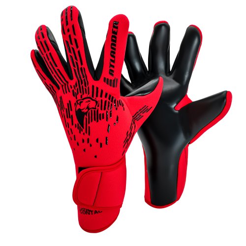 Imagen de Guantes de Portero para Niños y Adultos con Agarre Antideslizante de Látex de Alta Calidad, Diseño Ergonómico con Correa para la Muñeca Ideal para Entrenamiento y Partidos de Fútbol