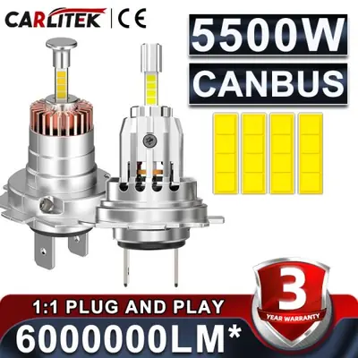 Image de Ampoules LED H7/H1/H11 - Éclairage Puissant & Économique