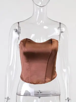 Image de Bustier Sans Manches Élégant 2024