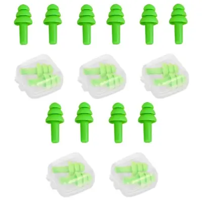 Image de Bouchons d'oreille en Silicone - Anti-Bruit & Étanches