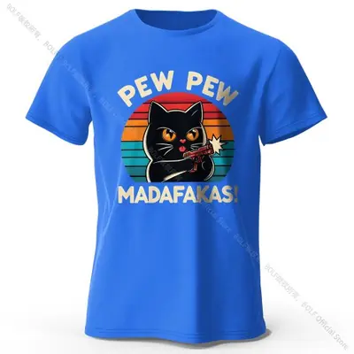 Image de T-Shirt Chat Doodle - 100% Coton Doux