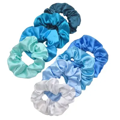Image de Bandes de Cheveux Satin Premium - Lot de 8